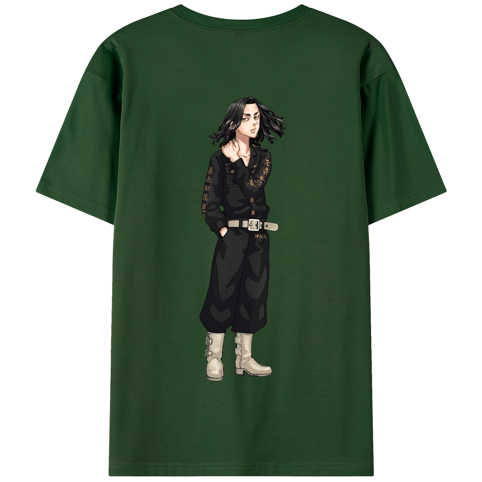 （画像用） 東京リベンジャーズ Tokyo Revengers 綿100％半袖Tシャツ（背面プリント）